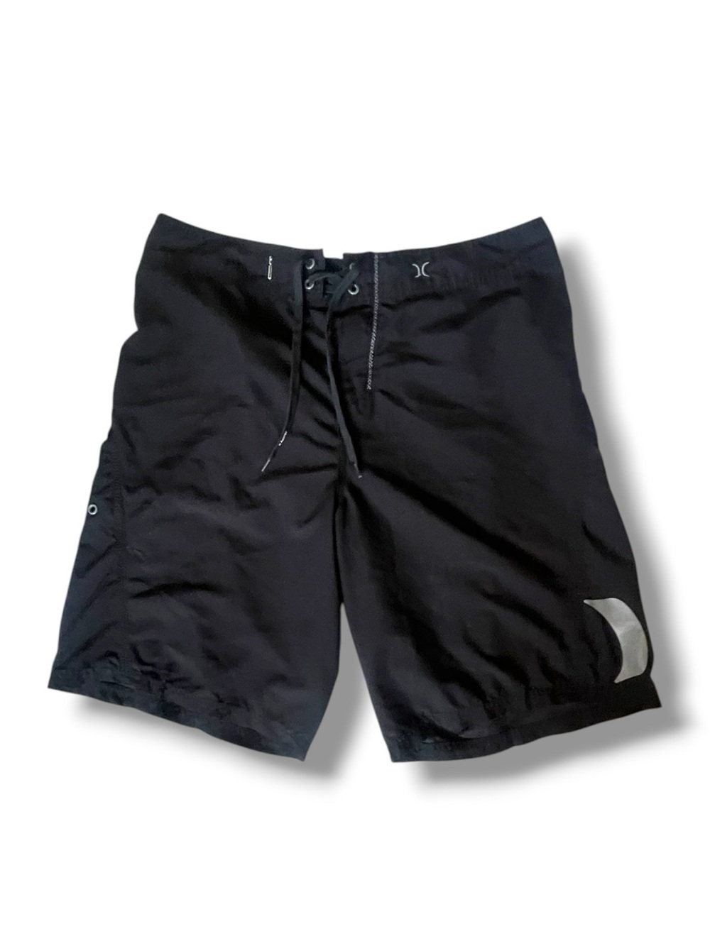 Hurley Black Board Shorts Surf Swim Trunks Men’s Performance Beach Shorts - Picture 2 of 6